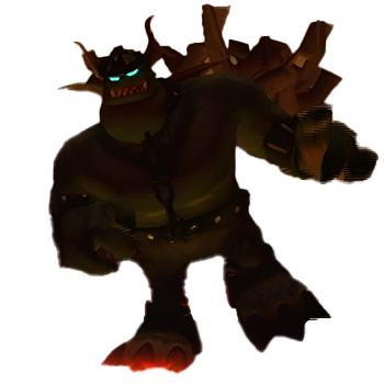 Monstre Blaarg qui fait 5x la taille de ratchet